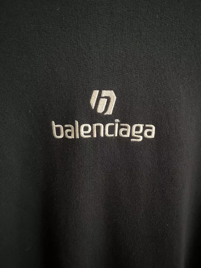 Balenciaga Balenciaga Football Embroidery Hoodie-yf Size US XS / EU 42 / 0 - 3 Thumbnail
