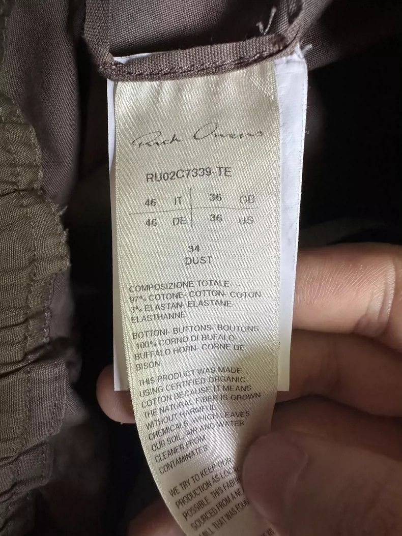 Rick Owens Rick Owens Cargo Bela Wide-Leg Pants-yf Size US 35 - 6 Thumbnail