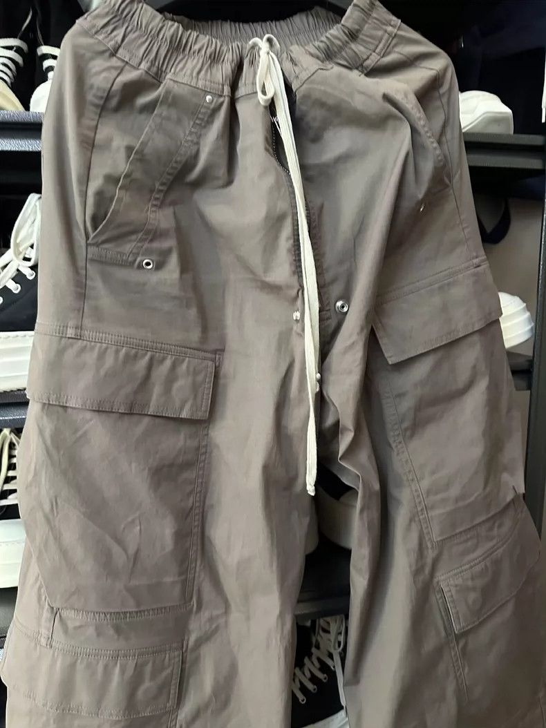 Rick Owens Rick Owens Cargo Bela Wide-Leg Pants-yf Size US 35 - 2 Thumbnail