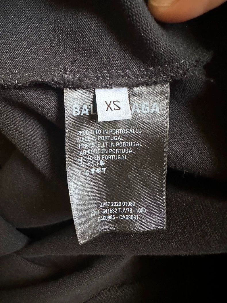 Balenciaga Balenciaga Devil Eye Short Sleeve Tee-yf Size US XS / EU 42 / 0 - 4 Thumbnail