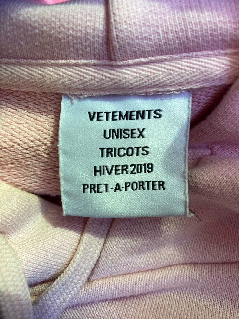 Vetements Vetements Pink Unicorn Hoodie-yf Size US XS / EU 42 / 0 - 6 Thumbnail