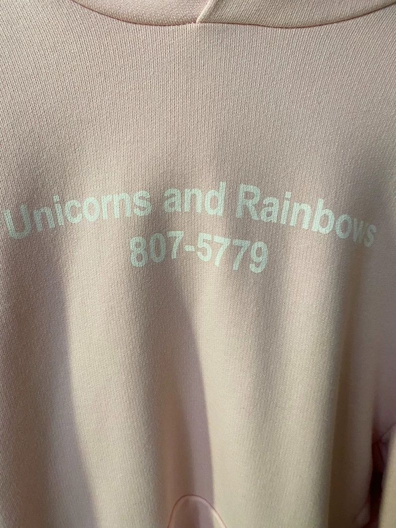 Vetements Vetements Pink Unicorn Hoodie-yf Size US XS / EU 42 / 0 - 2 Thumbnail