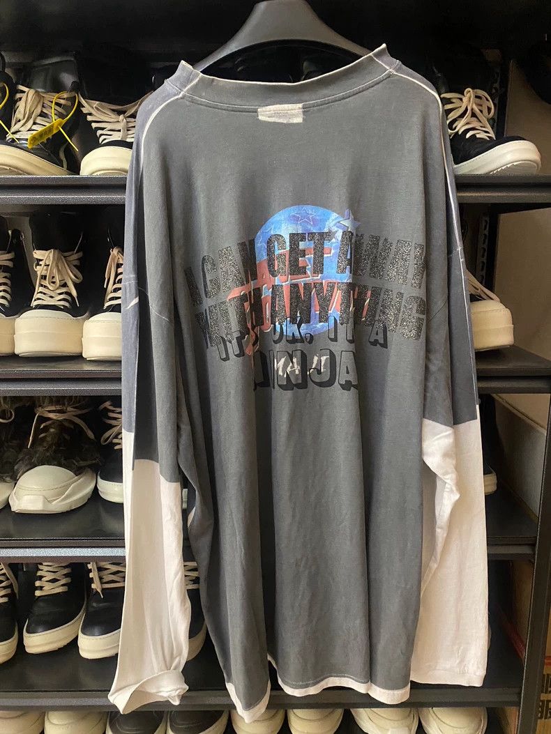 Vetements Vetements 18FW 3D Print Long Sleeve Shirt-yf Size US S / EU 44-46 / 1 - 2 Thumbnail