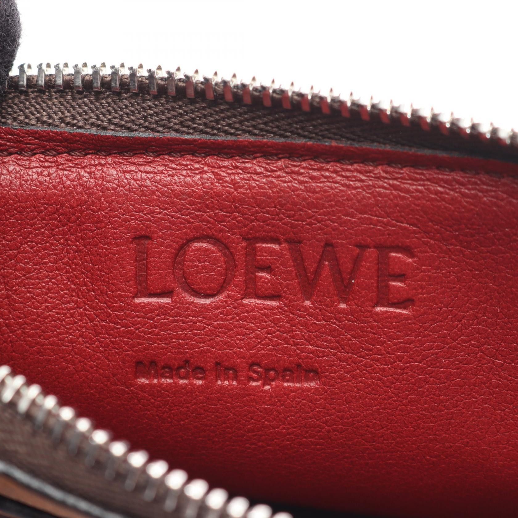 Loewe Loewe Loewe Anagram Leather Coin Card Holder Leather Coin Case C660Z40X04 DUTY FREE for USA Size ONE SIZE - 4 Thumbnail