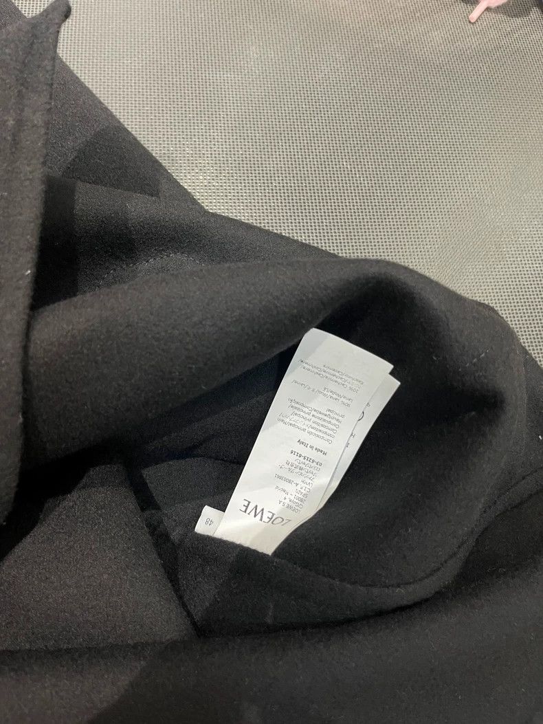 Loewe Loewe New Black Wool Coat with Tags - dmc Size US XL / EU 56 / 4 - 3 Thumbnail