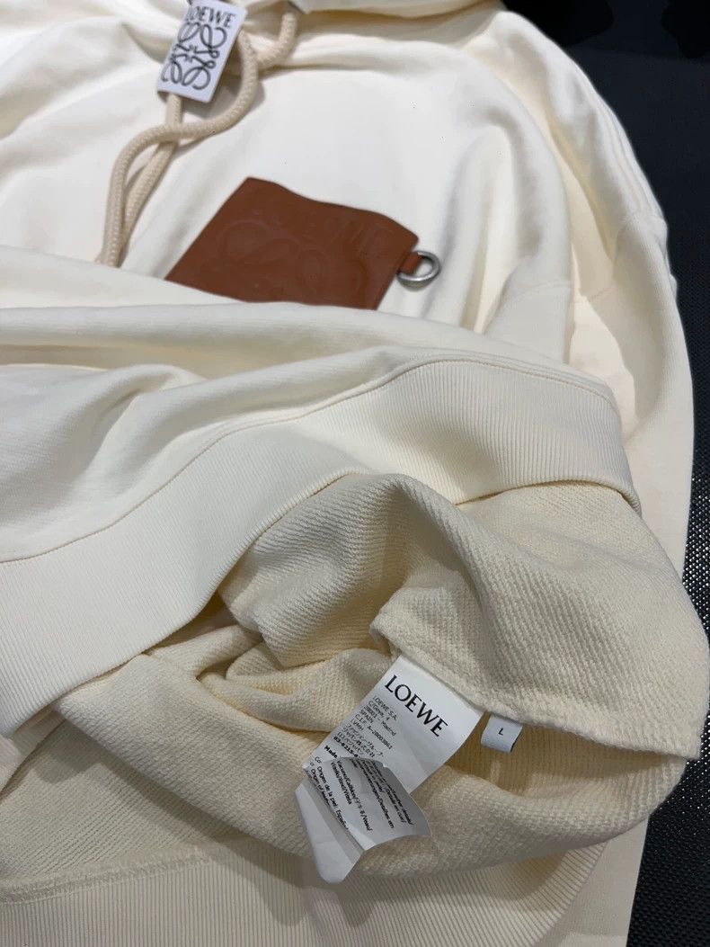 Loewe LOEWE Oversized Hooded Sweatshirt - dmc Size US L / EU 52-54 / 3 - 3 Thumbnail