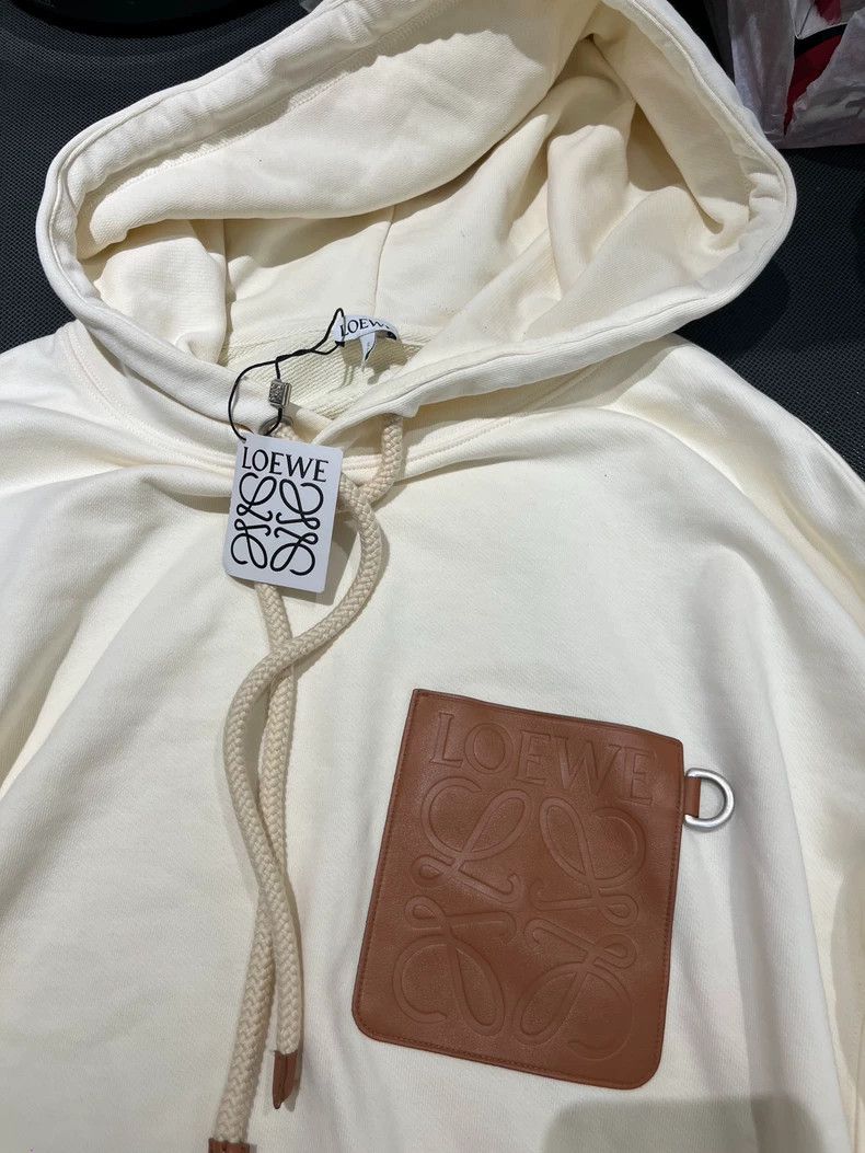 Loewe LOEWE Oversized Hooded Sweatshirt - dmc Size US L / EU 52-54 / 3 - 2 Thumbnail