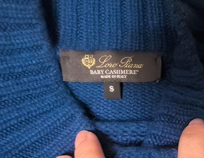 Loro Piana Loro Piana Volcano Collar Cashmere Sweater - dmc Size US S / EU 44-46 / 1 - 2 Thumbnail