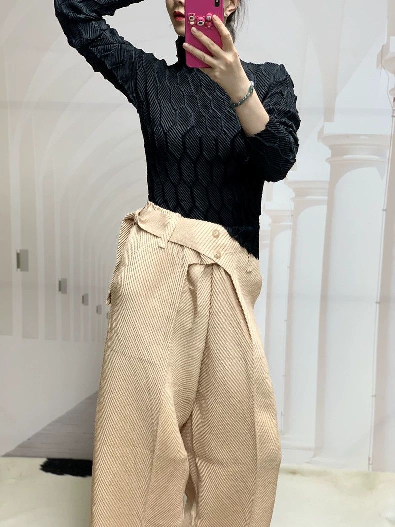 Issey Miyake Issey Miyake Dragon Scale Textured Top - dmc Size US M / EU 48-50 / 2 - 3 Thumbnail