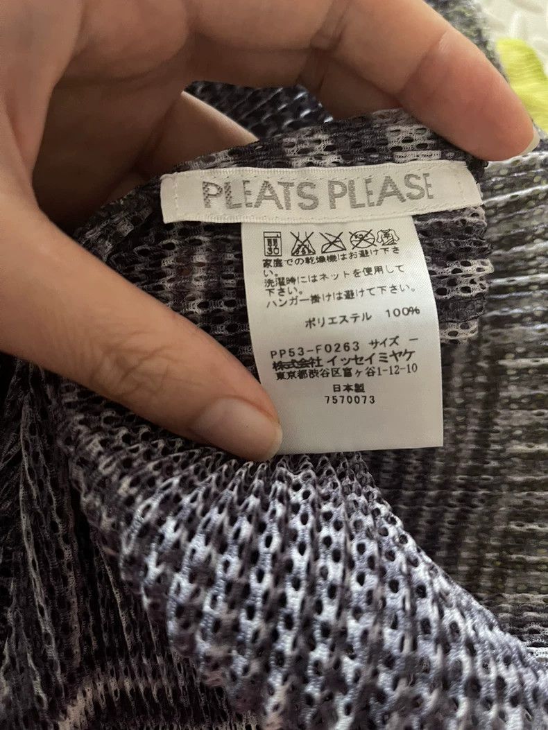 Issey Miyake Issey Miyake PP Striped Top with Shawl - dmc Size US M / EU 48-50 / 2 - 8 Thumbnail
