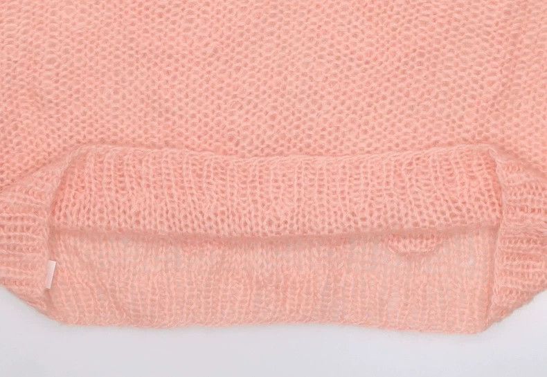 Loewe LOEWE Pink Cable Knit Sweater - dmc Size US XS / EU 42 / 0 - 6 Thumbnail
