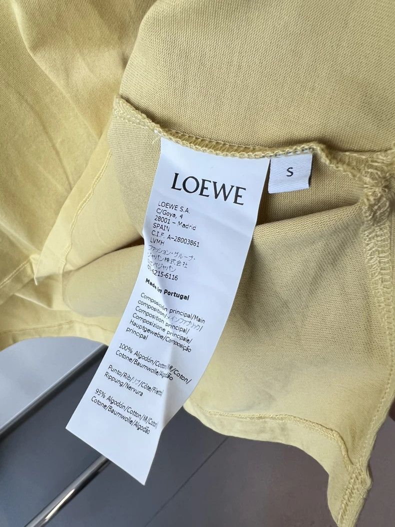 Loewe Loewe Embroidered Oversized Short Sleeve T-shirt - dmc Size US S / EU 44-46 / 1 - 4 Thumbnail