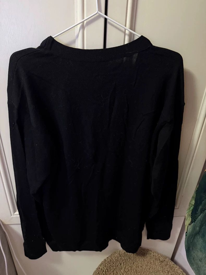 Loewe Loewe Wool Black Cardigan Sweater - dmc Size US L / EU 52-54 / 3 - 2 Thumbnail