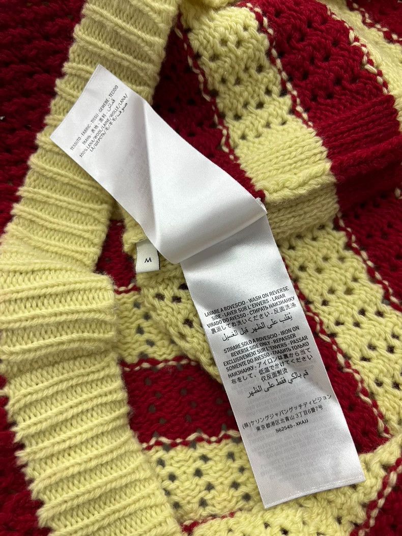 Gucci Gucci Red White Stripe Wool Knit Vest - dmc Size US M / EU 48-50 / 2 - 6 Thumbnail