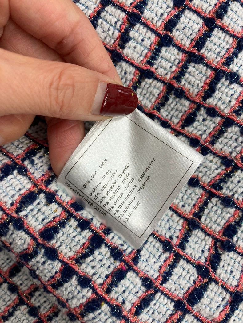 Chanel Chanel 2019 Tweed Trim Denim Jacket - dmc Size US XS / EU 42 / 0 - 8 Thumbnail