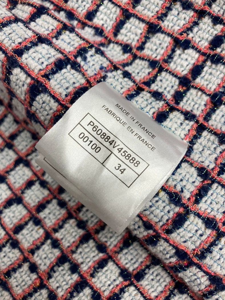 Chanel Chanel 2019 Tweed Trim Denim Jacket - dmc Size US XS / EU 42 / 0 - 5 Thumbnail