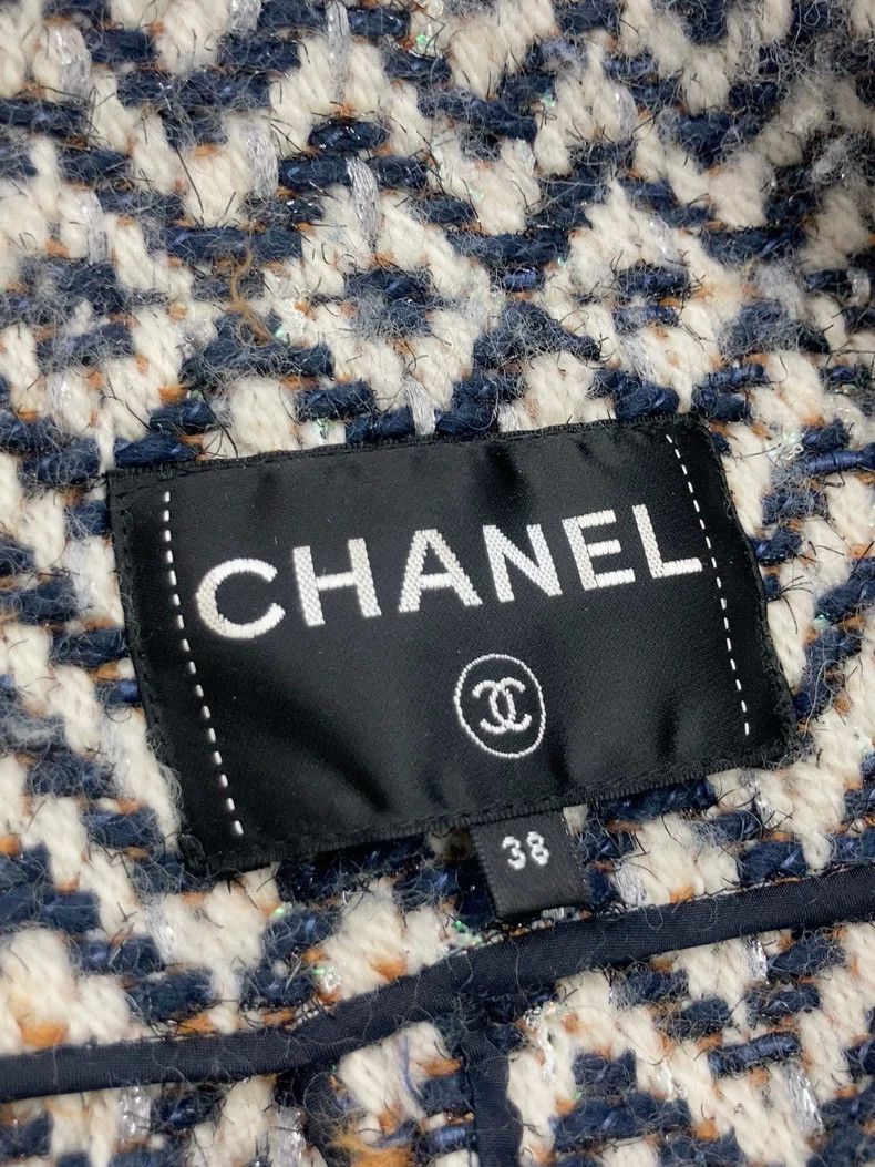 Chanel Chanel Chevron Fringe Short Jacket - dmc Size US M / EU 48-50 / 2 - 5 Thumbnail