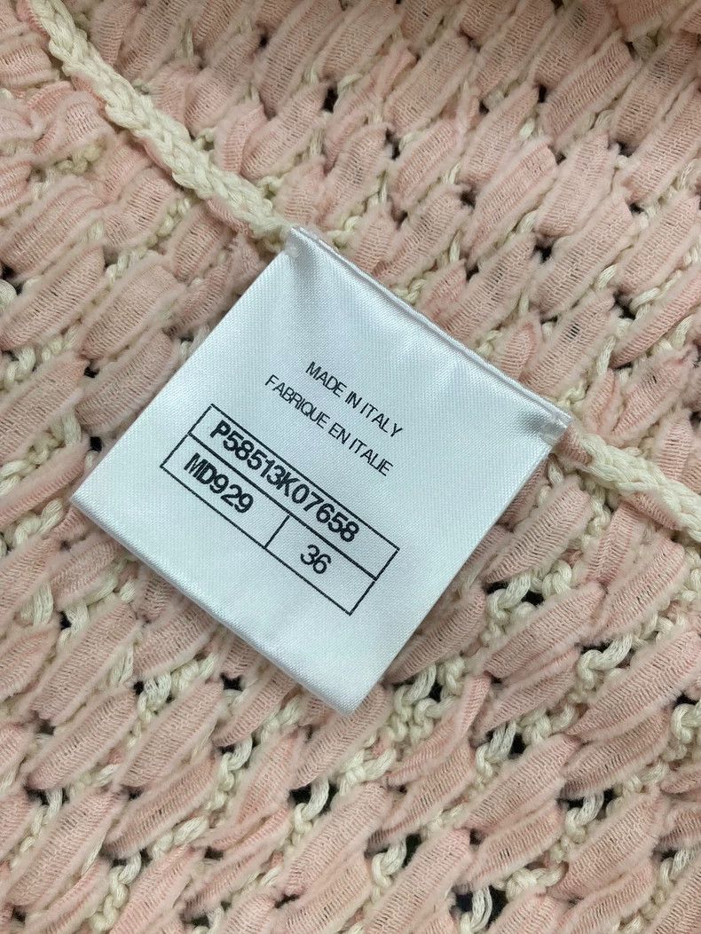 Chanel Chanel Pink Knit Cardigan - dmc Size US S / EU 44-46 / 1 - 6 Thumbnail