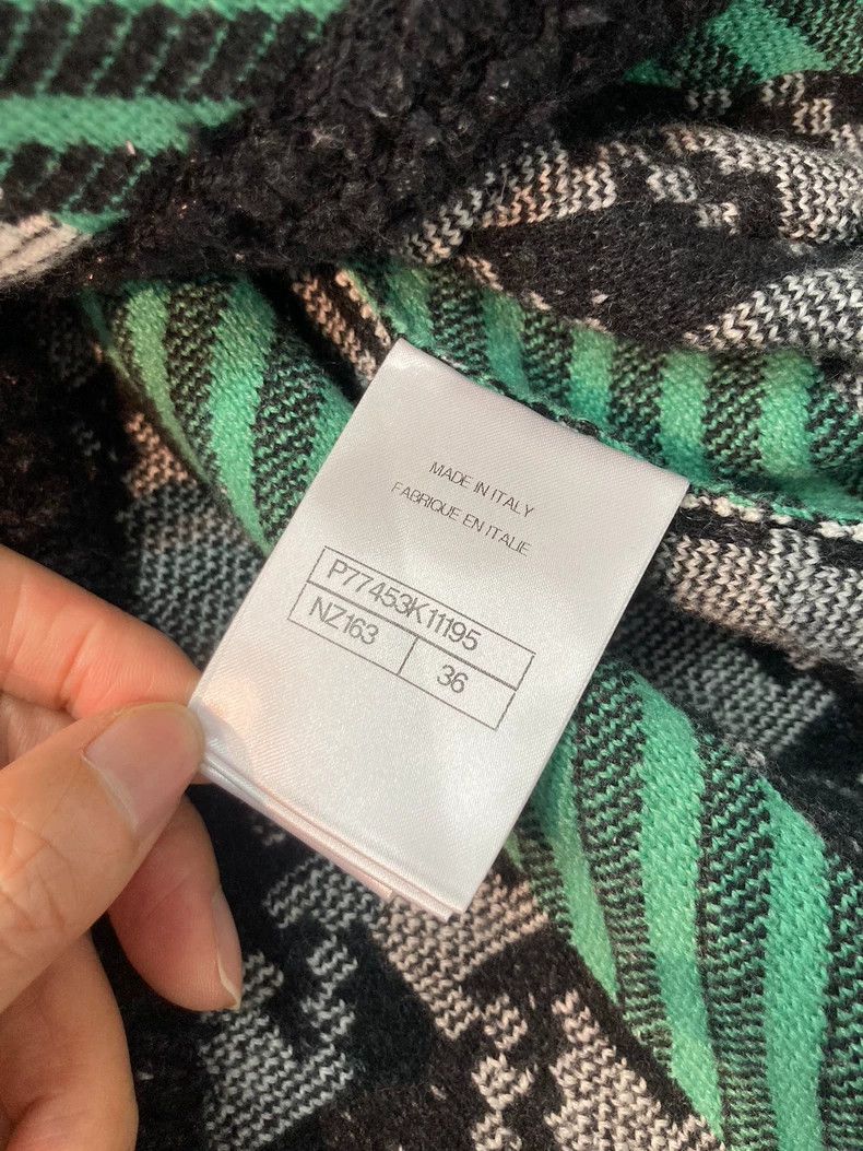 Chanel Chanel 24A Houndstooth Contrast Jacket - dmc Size US S / EU 44-46 / 1 - 6 Thumbnail