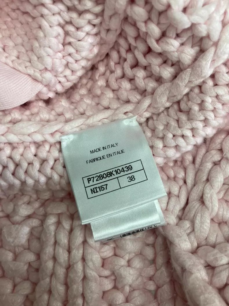 Chanel Chanel Pink Knit A-line Mini Skirt - dmc Size US 38 / EU 54 - 5 Thumbnail