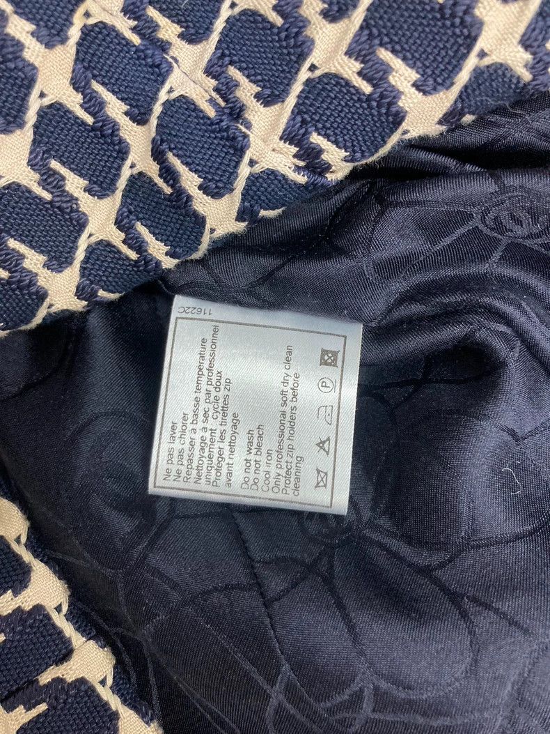 Chanel Chanel Vintage Houndstooth Collar Jacket - dmc Size US M / EU 48-50 / 2 - 6 Thumbnail