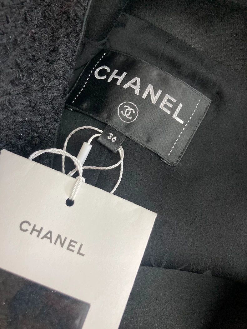 Chanel Chanel Black Gold Fringe Jacket - dmc Size US S / EU 44-46 / 1 - 6 Thumbnail