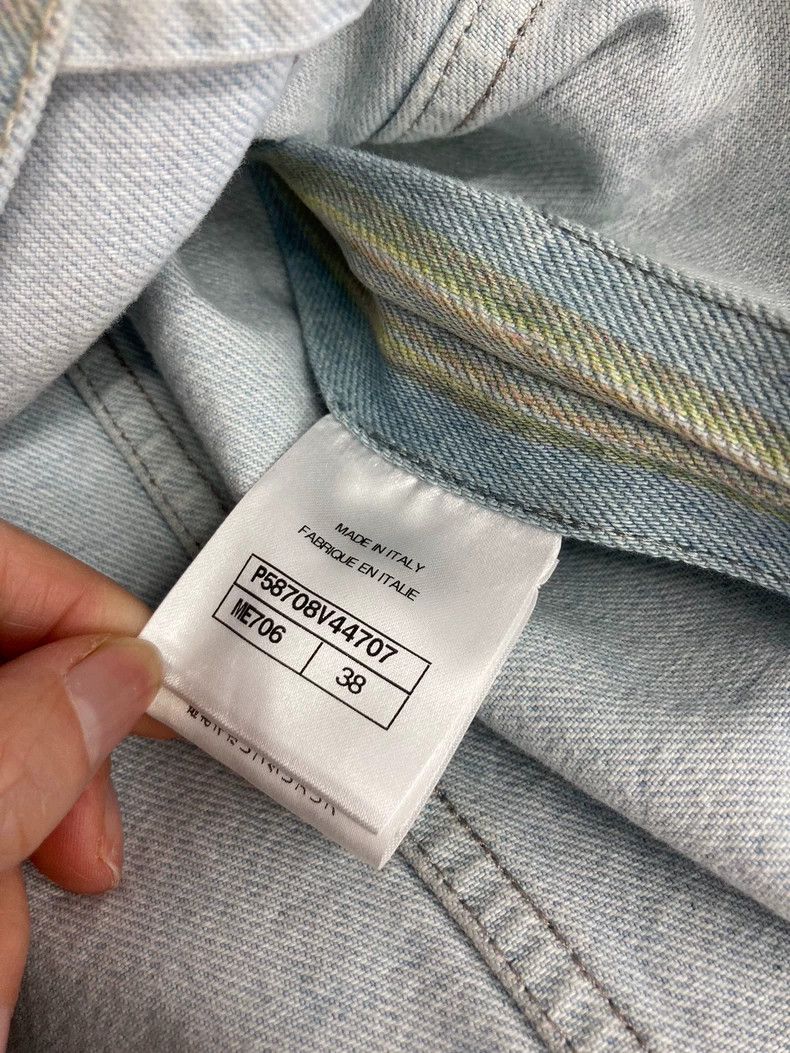 Chanel Chanel Camellia Denim Jacket - dmc Size US M / EU 48-50 / 2 - 4 Thumbnail