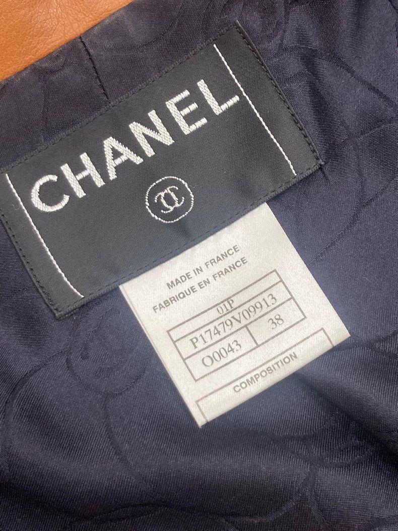 Chanel Chanel Vintage Houndstooth Zip Jacket - dmc Size US XS / EU 42 / 0 - 5 Thumbnail