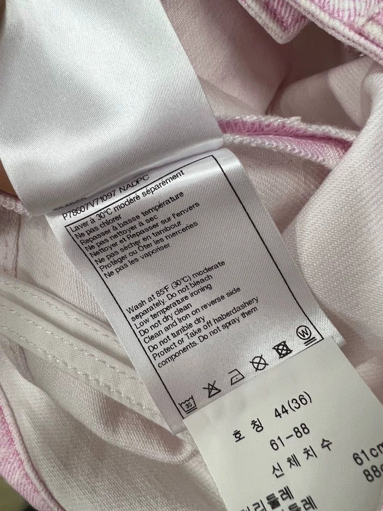 Chanel Chanel 25M Beach Pink Denim Shorts - dmc Size US 38 / EU 54 - 6 Thumbnail