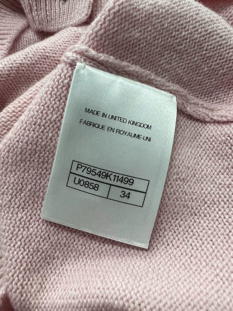 Chanel Chanel 25S Pink Cashmere Cardigan - dmc Size US XS / EU 42 / 0 - 4 Thumbnail