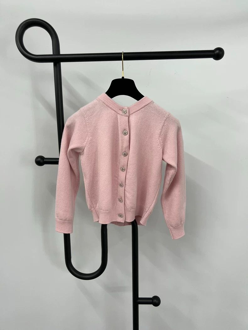 Chanel Chanel 25S Pink Cashmere Cardigan - dmc Size US XS / EU 42 / 0 - 2 Thumbnail
