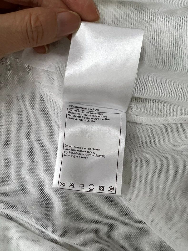 Chanel Chanel White Logo Print Sleeveless Top - dmc Size US S / EU 44-46 / 1 - 6 Thumbnail