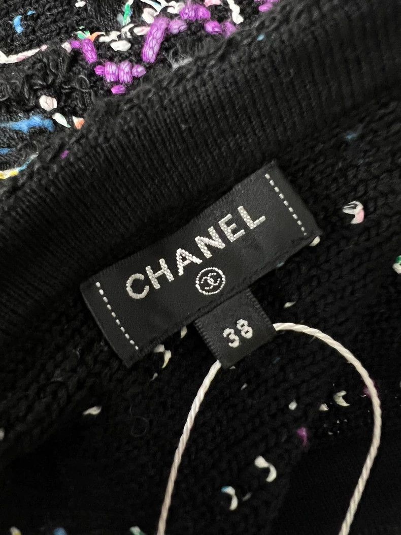 Chanel Chanel Tweed Fringe Strappy Crop Top - dmc Size US M / EU 48-50 / 2 - 4 Thumbnail