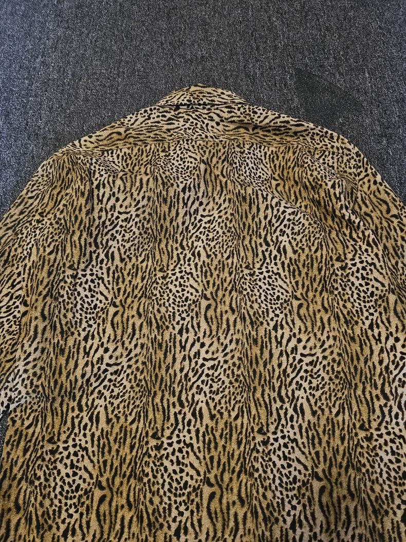 Saint Laurent Paris Saint Laurent Men's Leopard Print Shirt - dmc Size US M / EU 48-50 / 2 - 5 Thumbnail