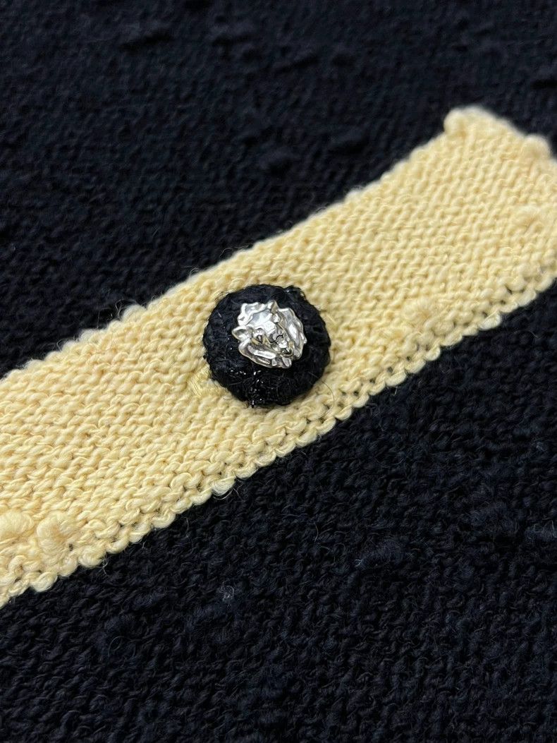 Chanel Chanel 24K Black Gold Knit Vest - dmc Size US XS / EU 42 / 0 - 5 Thumbnail