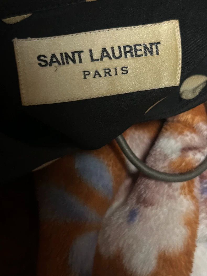 Hedi Slimane Saint Laurent 2015FW Polka Dot Shirt - dmc Size US M / EU 48-50 / 2 - 4 Thumbnail