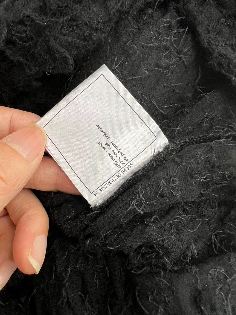 Chanel Chanel 22A Black Fuzzy Jacket - dmc Size US M / EU 48-50 / 2 - 7 Thumbnail