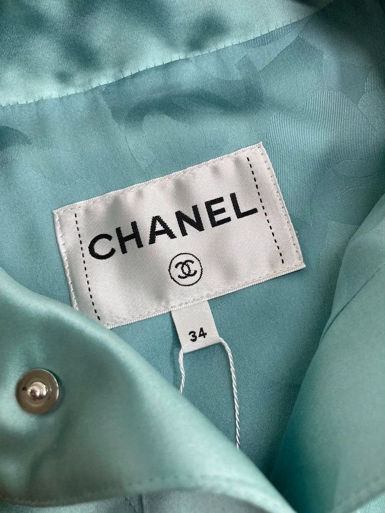 Chanel Chanel 23P Silk Drawstring Windbreaker Coat - dmc Size US XS / EU 42 / 0 - 4 Thumbnail