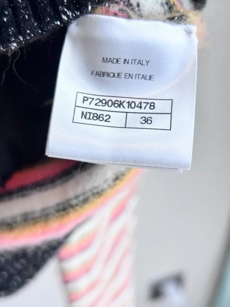 Chanel Chanel 22A Striped Knit Sweater - dmc Size US S / EU 44-46 / 1 - 5 Thumbnail