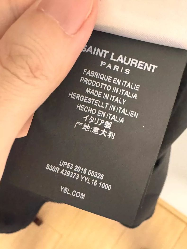 Saint Laurent Paris Saint Laurent Classic Poplin Shirt - dmc Size US M / EU 48-50 / 2 - 5 Thumbnail