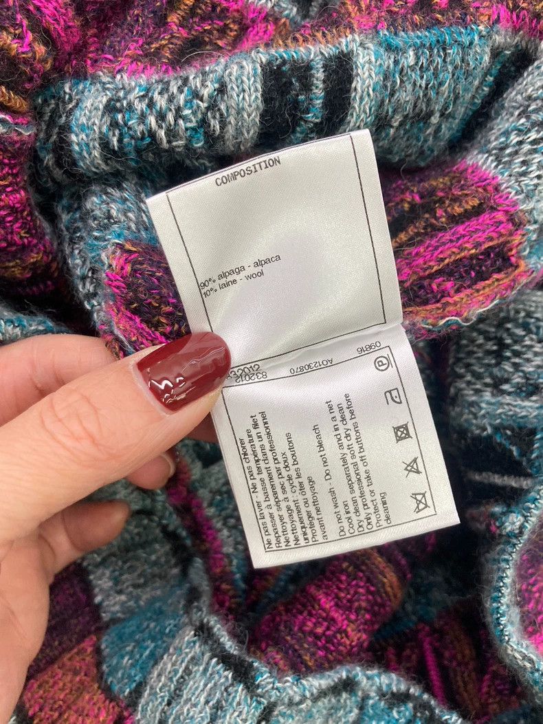 Chanel Chanel Multi-Color Check Knit Dress - dmc Size US XS / EU 42 / 0 - 8 Thumbnail