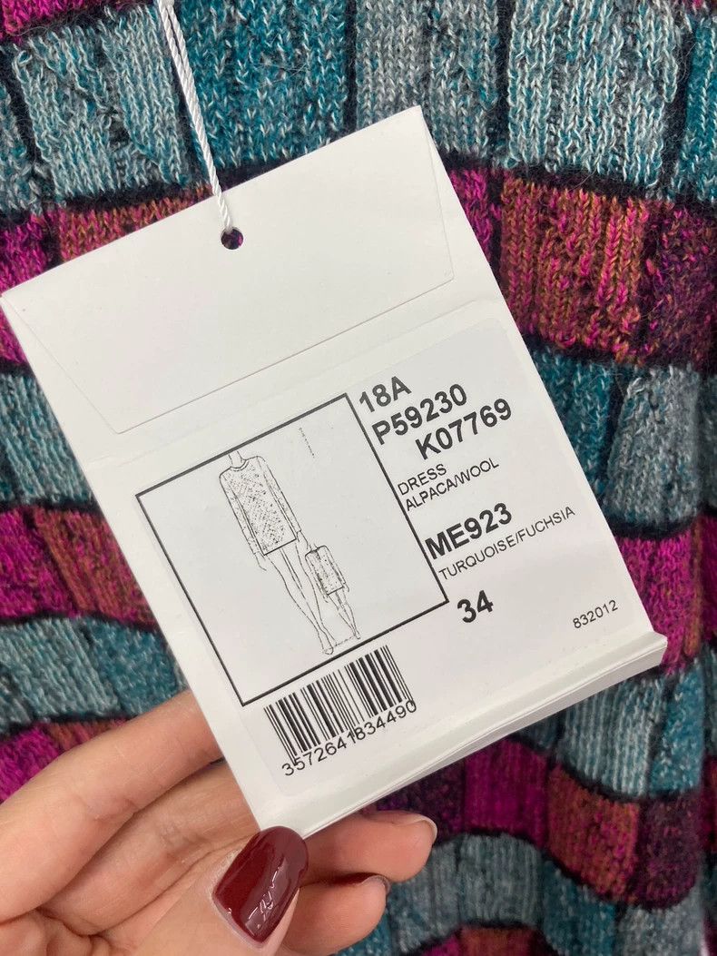 Chanel Chanel Multi-Color Check Knit Dress - dmc Size US XS / EU 42 / 0 - 5 Thumbnail