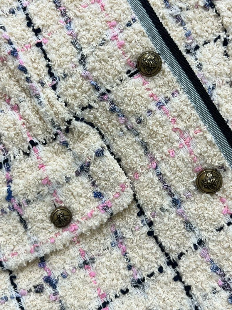 Gucci Gucci Tweed Knit Jacket - dmc Size US M / EU 48-50 / 2 - 3 Thumbnail