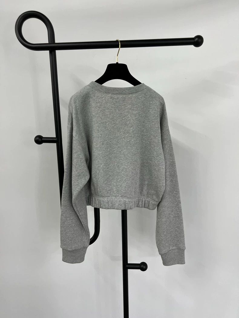 Gucci Gucci Gray Logo Sweatshirt - dmc Size US M / EU 48-50 / 2 - 2 Thumbnail