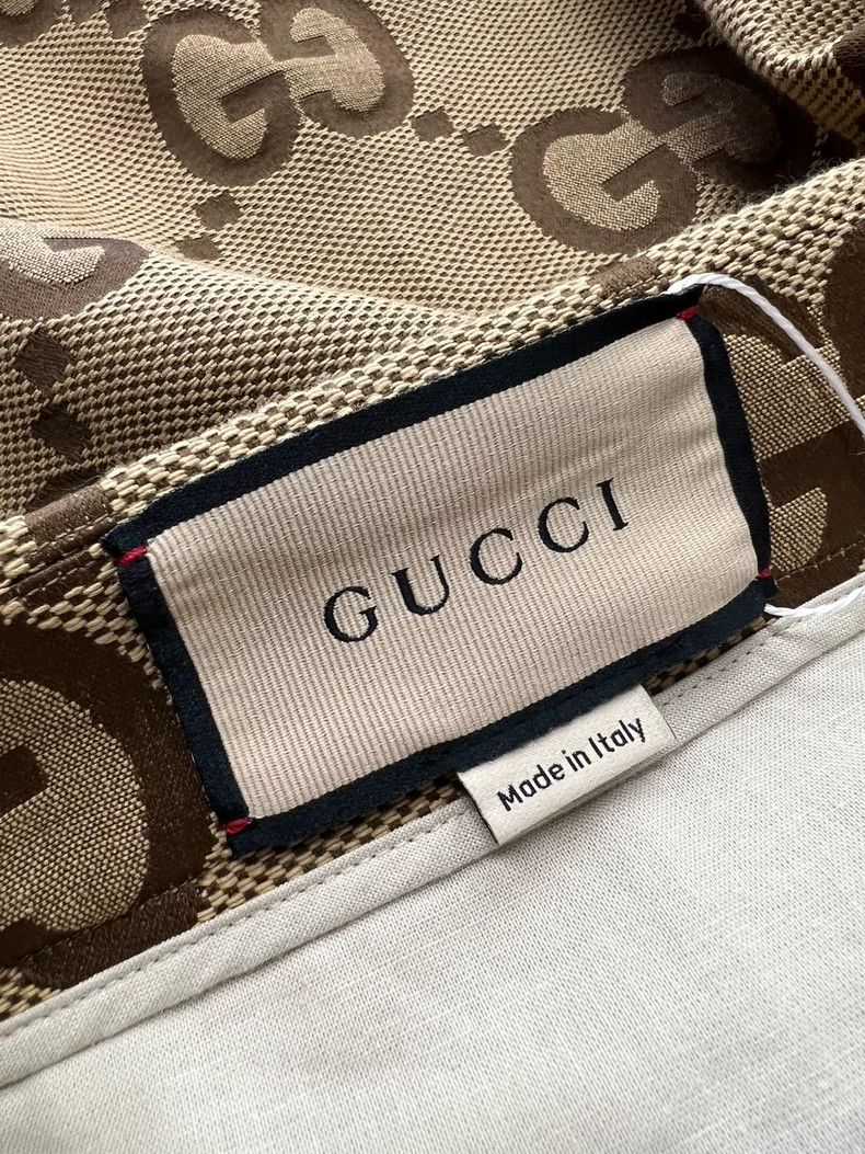 Gucci Gucci Brown GG Logo Casual Shorts - dmc Size US 31 - 3 Thumbnail
