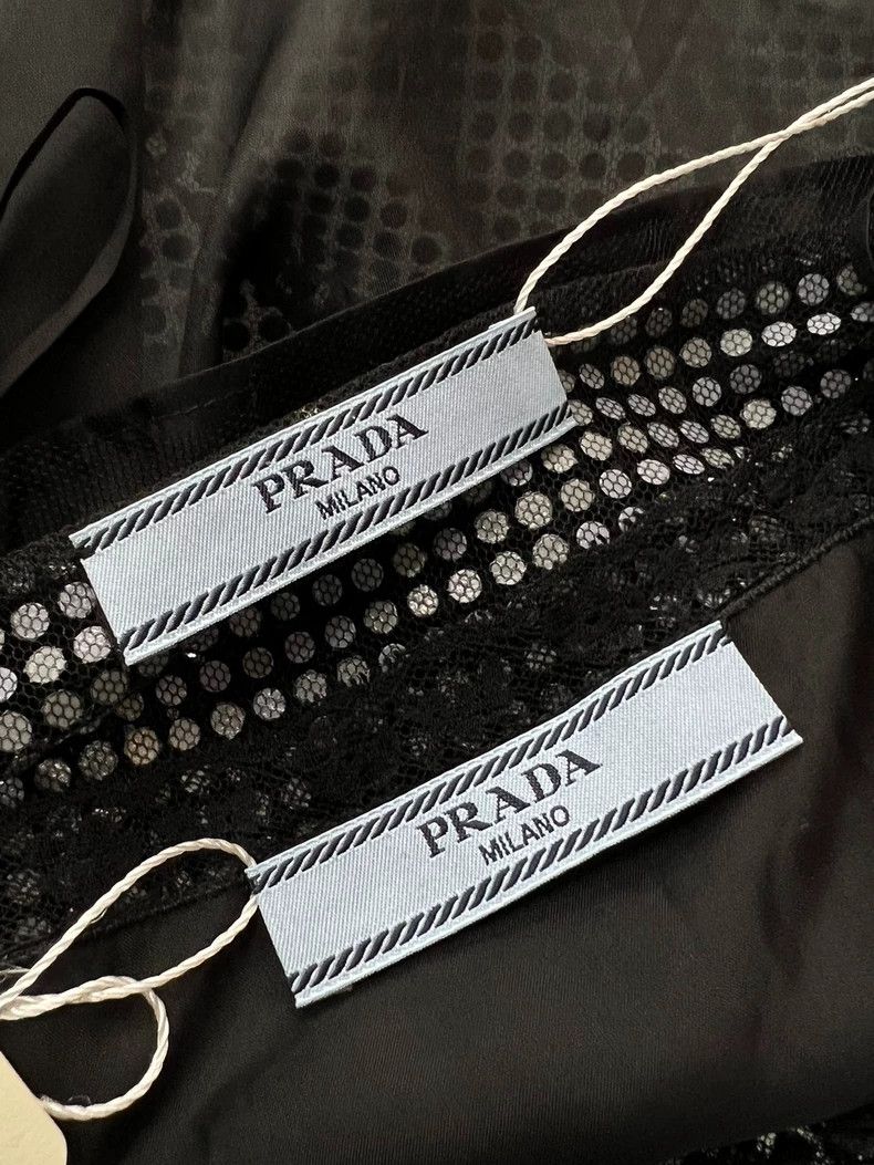 Prada Prada Black Crystal Embellished Sling Top - dmc Size US S / EU 44-46 / 1 - 3 Thumbnail