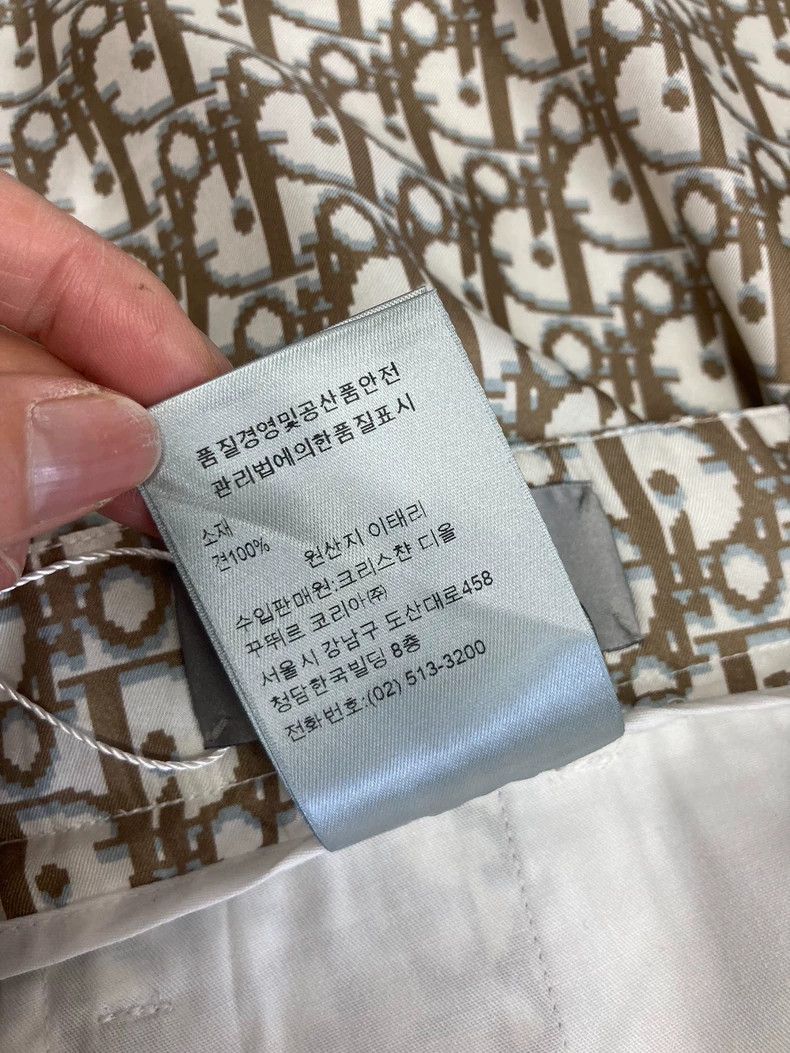Dior Dior Monogram Silk Logo Shorts - dmc Size US 34 / EU 50 - 5 Thumbnail