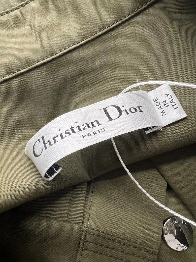 Dior Dior Military Green Utility Short-Sleeve Shirt - dmc Size US S / EU 44-46 / 1 - 3 Thumbnail