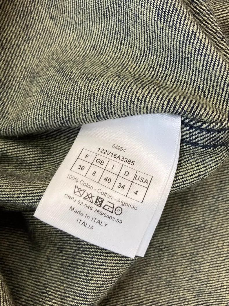 Dior Dior Blue Floral Denim Jacket - dmc Size US S / EU 44-46 / 1 - 6 Thumbnail