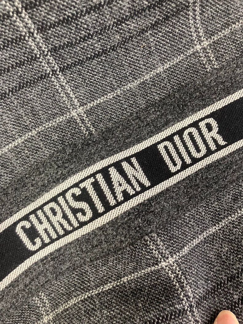 Dior Dior Gray Plaid Wool Double-Breasted Coat - dmc Size US M / EU 48-50 / 2 - 4 Thumbnail